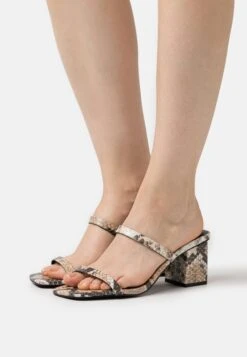 Vero Moda Vmbrill- Heeled Mules - Oatmeal