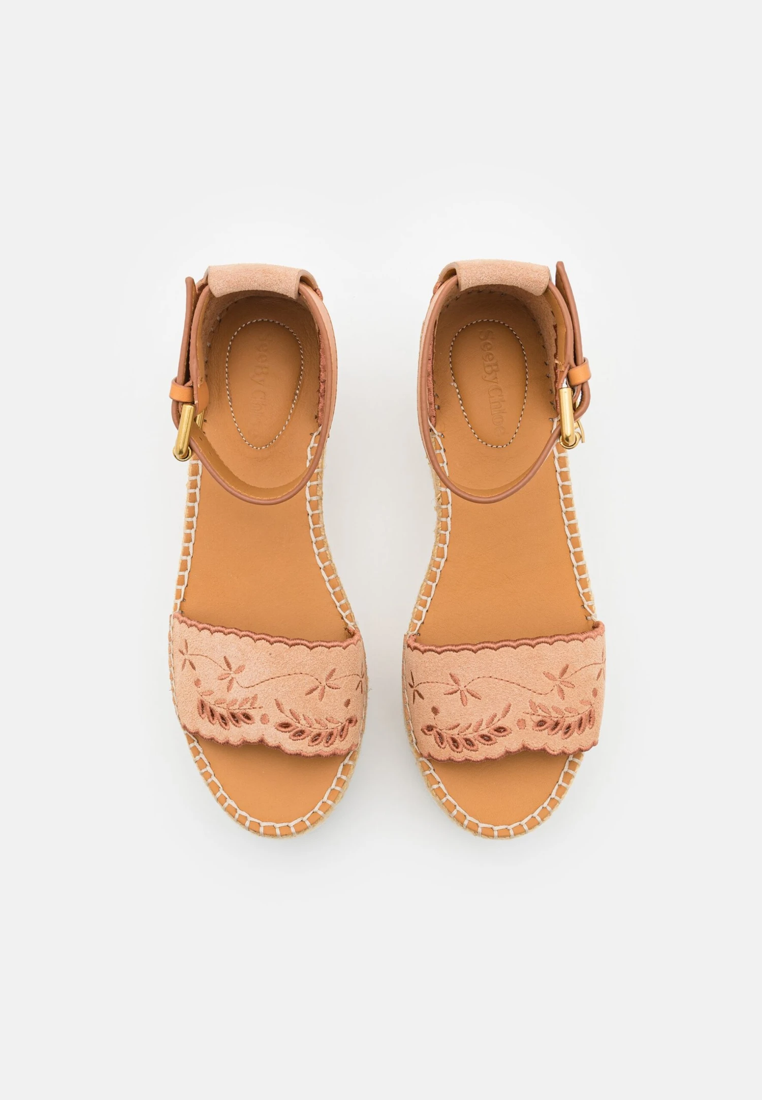 See By Chloé Platform Sandals - Nude 7 See By Chloé Platform Sandals - Nude - Image 5