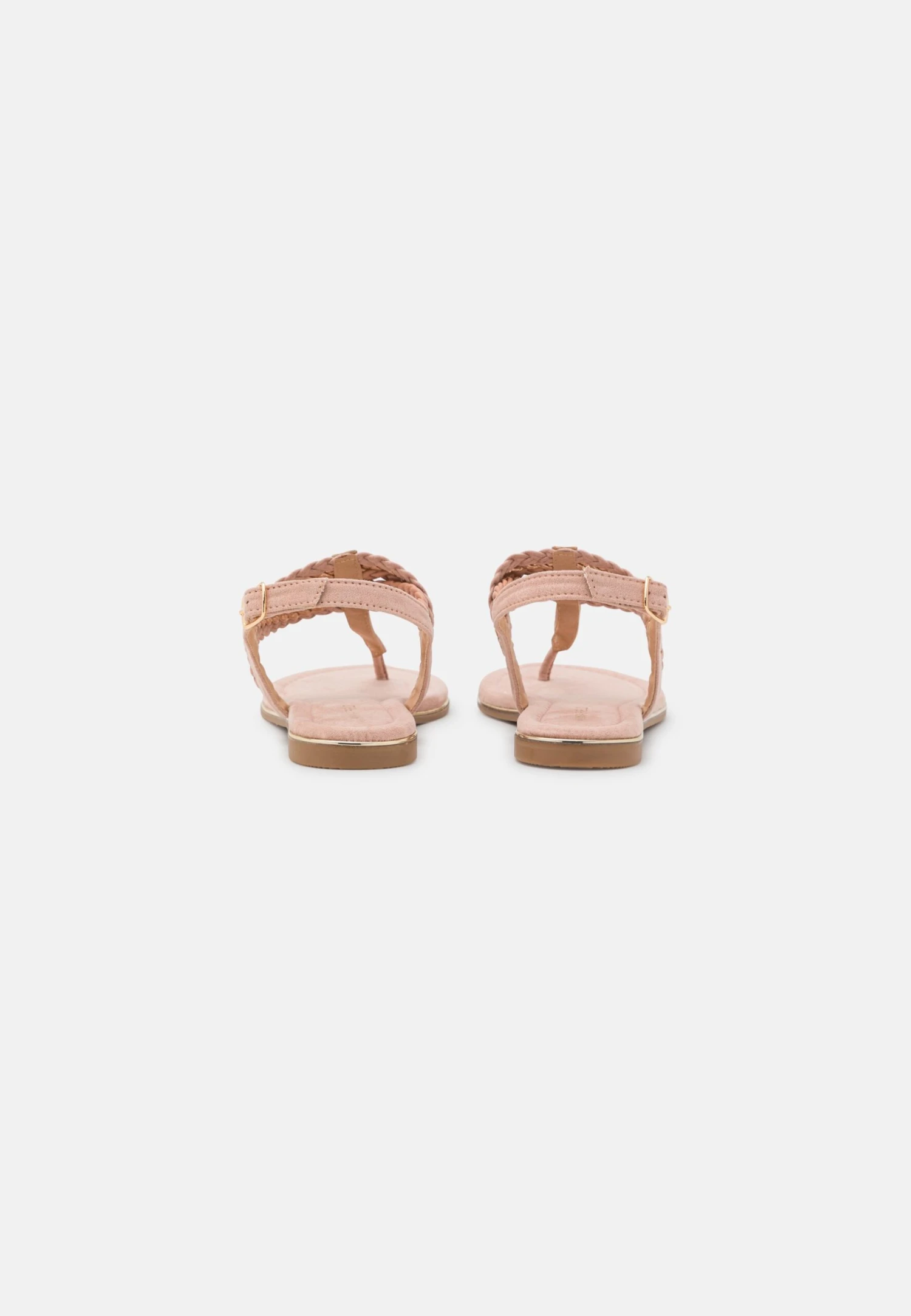 Anna Field T-Bar Sandals - Rose Gold-Coloured 6 Anna Field T-Bar Sandals - Rose Gold-Coloured - Image 4