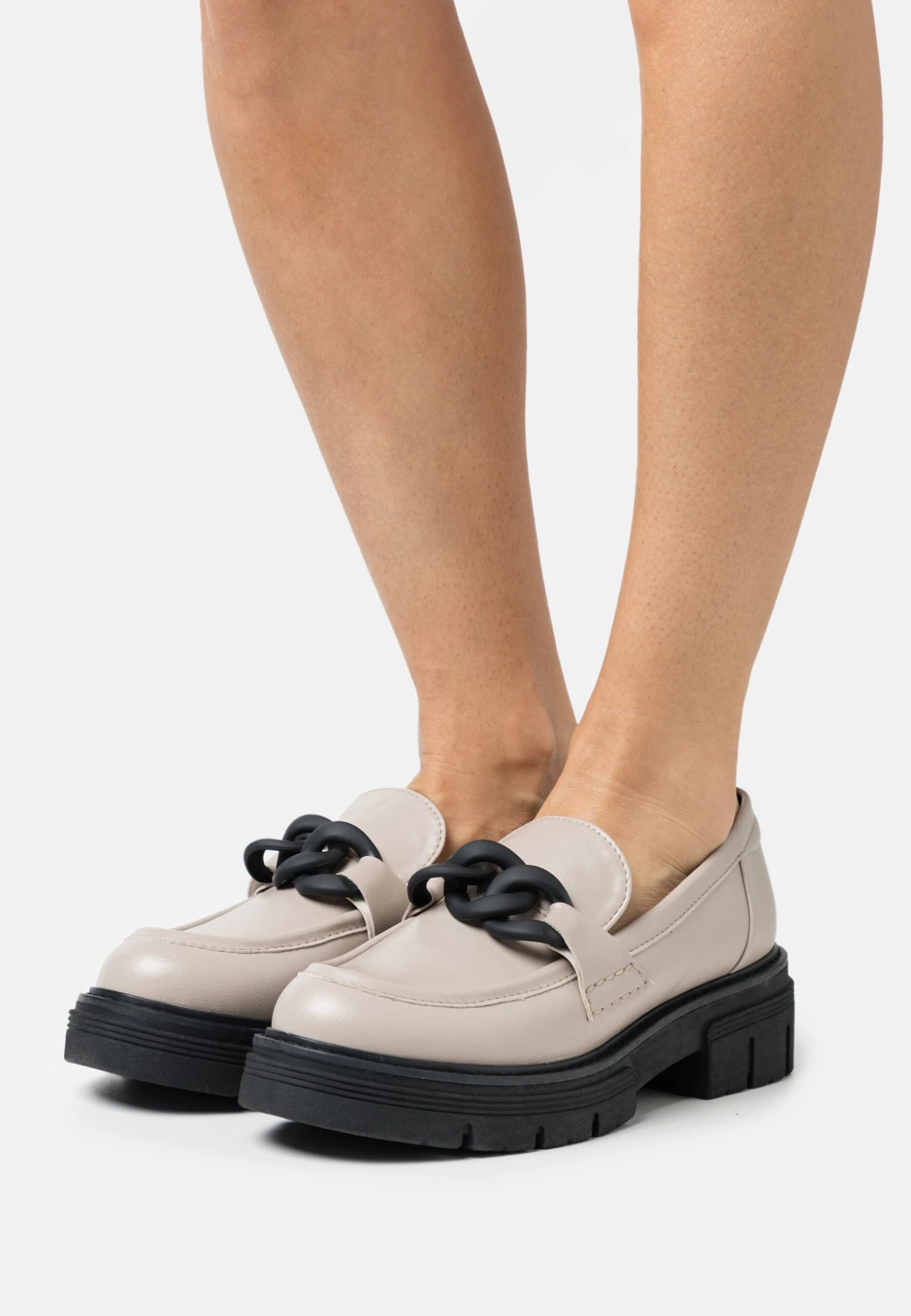 Marco Tozzi Slip-Ons - Taupe 3 Marco Tozzi Slip-Ons - Taupe