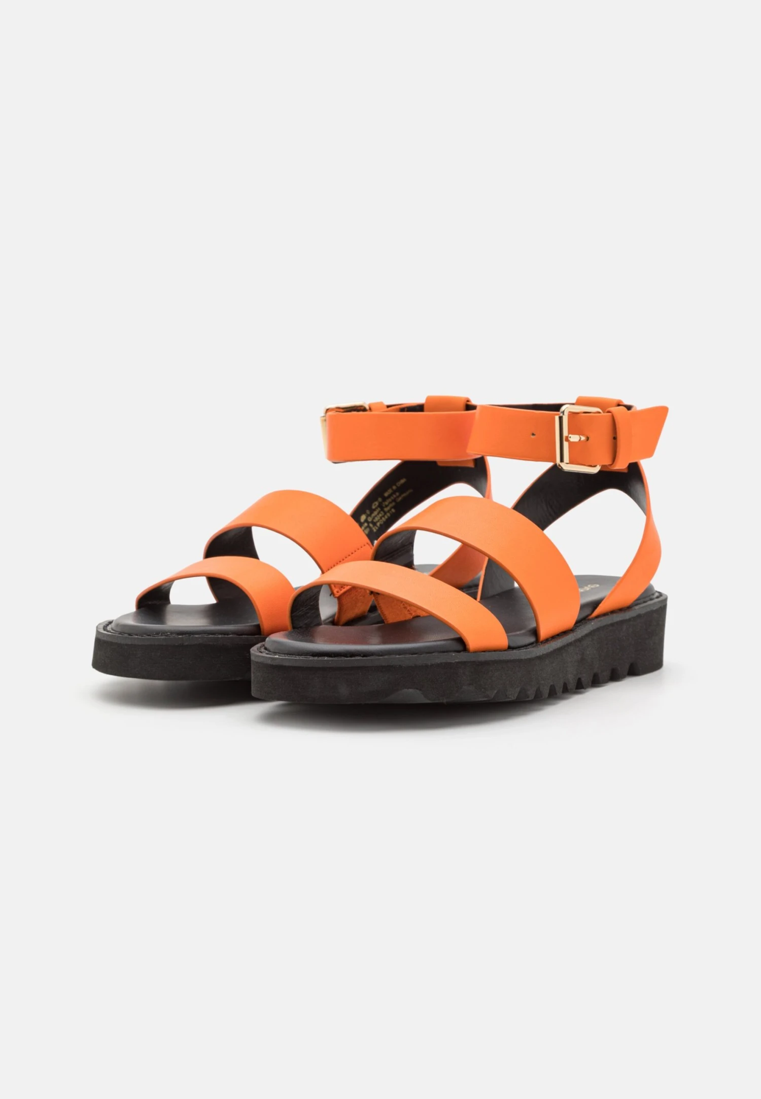 Platform Sandals - Orange 5 Platform Sandals - Orange - Image 3