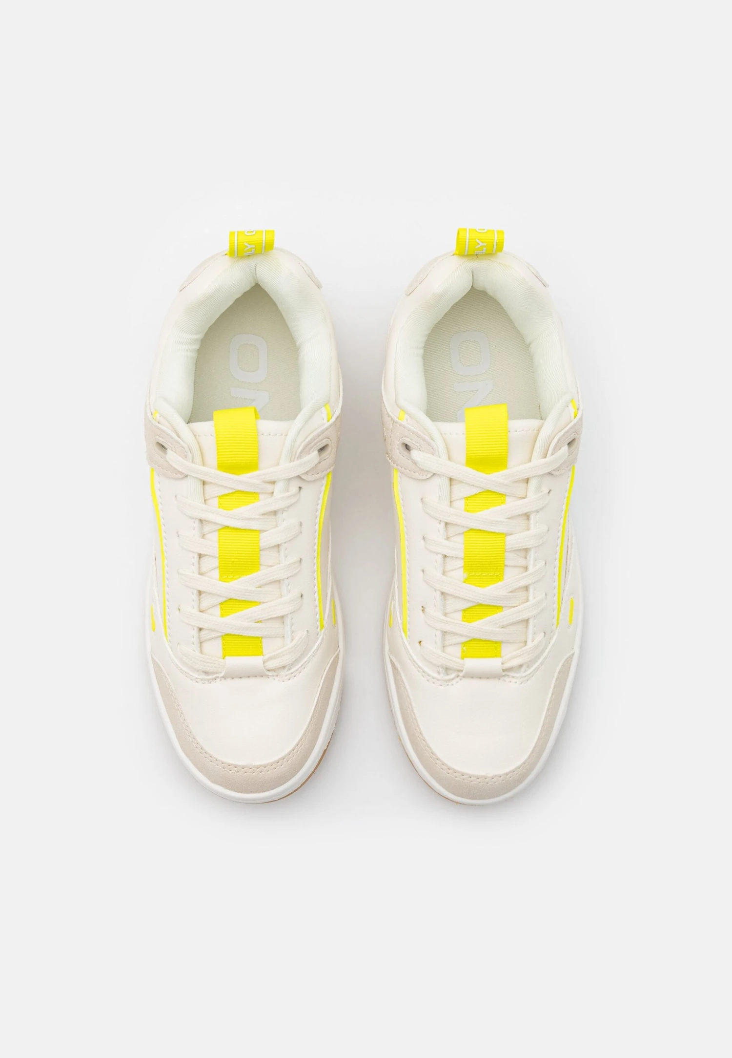 ONLY Shoes Onlskate - Trainers - White/Yellow 8 ONLY Shoes Onlskate - Trainers - White/Yellow - Image 6