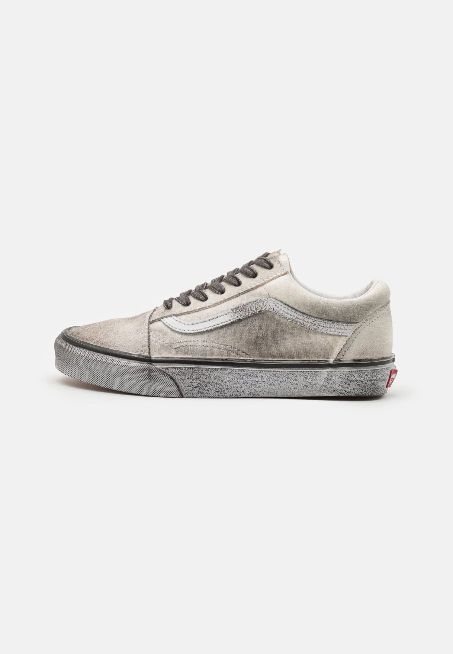 Vans Old Skool Unisex - Trainers - Stressed White/White 3 Vans Old Skool Unisex - Trainers - Stressed White/White