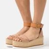 See By Chloé Platform Sandals - Nude -Affordable Shoe Store 20763727086d4cbe94f36434ef1c9200