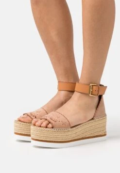 See By Chloé Platform Sandals - Nude