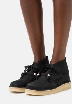 Clarks Originals Desert Coal - Lace-Ups - Black