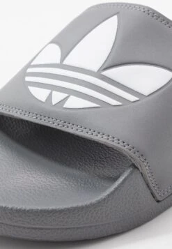 Adidas Originals Adilette Lite - Mules - Grey -Affordable Shoe Store 25092ad592b0499081c50ceaca2faaed