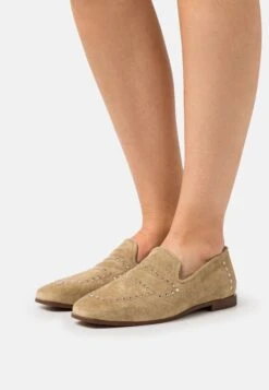 Alpe New Roma - Slip-Ons - Tabaco