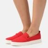 Anna Field Slip-Ons - Red -Affordable Shoe Store 289a3bfa760145eca520c22715983f7c