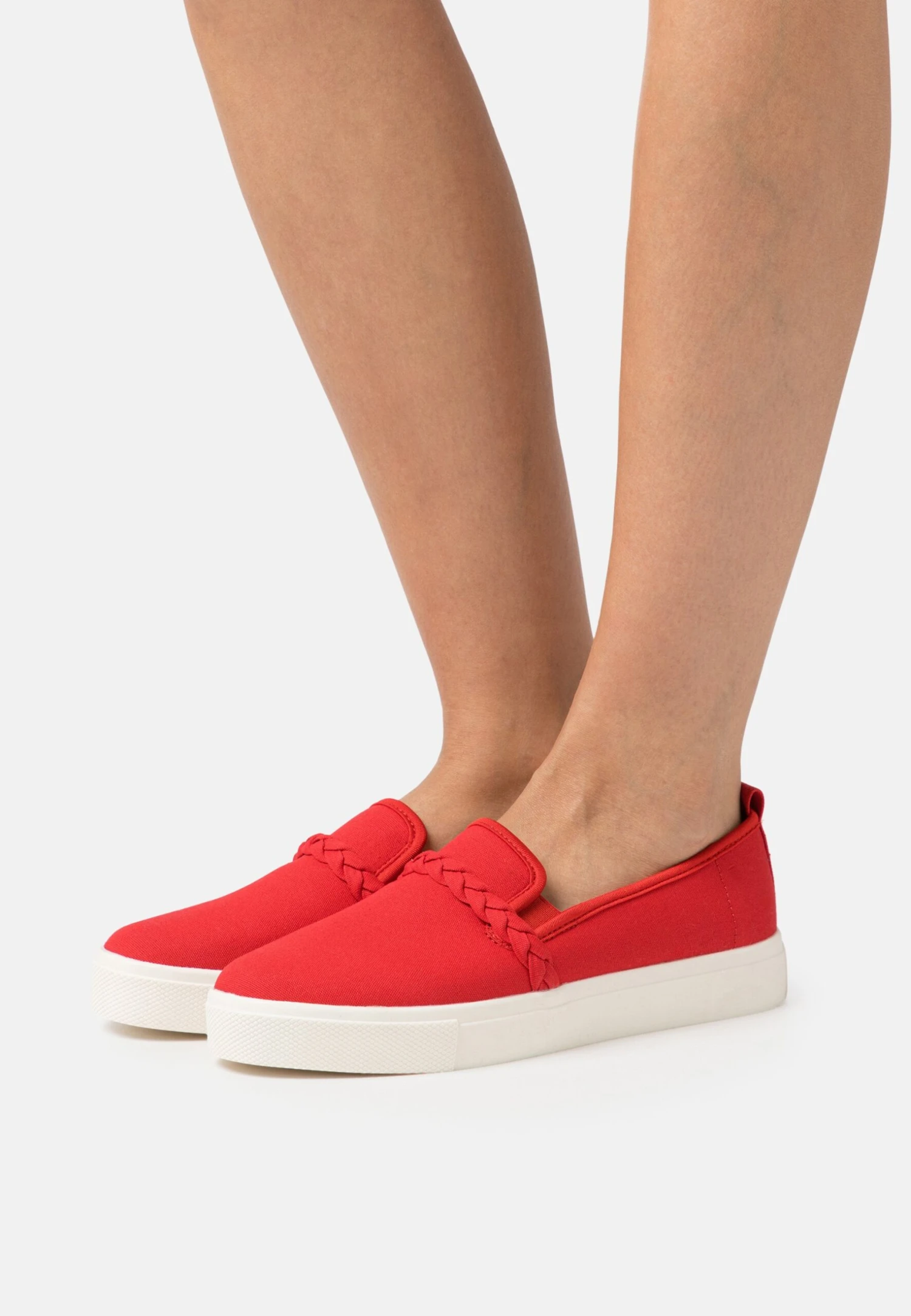 Anna Field Slip-Ons - Red 3 Anna Field Slip-Ons - Red