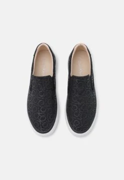 Calvin Klein Slip-Ons - Black Mono -Affordable Shoe Store 2b5b853dade4459e8d02ca9dd7eca5f7