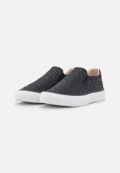 Calvin Klein Slip-Ons - Black Mono -Affordable Shoe Store 2d0faf647ac74615b9622db3abf18348