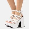 Lamoda No Bother - High Heeled Sandals - White