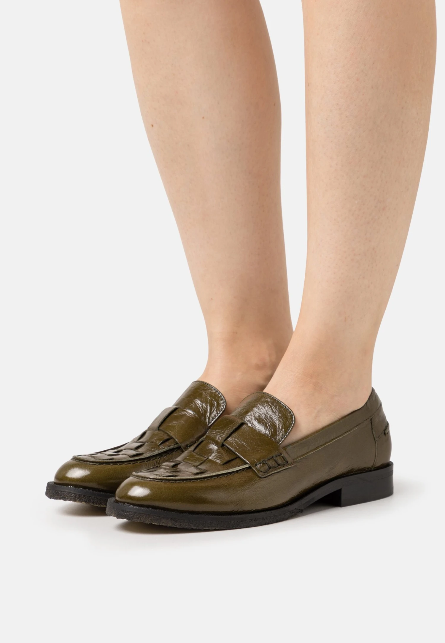 Billi Bi Slip-Ons - Kiwi Green 3 Billi Bi Slip-Ons - Kiwi Green