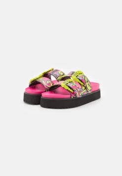 Mules - Hot Pink/Multi-Coloured -Affordable Shoe Store 3a23906a4b4d4568b1c25c4c86ebc731