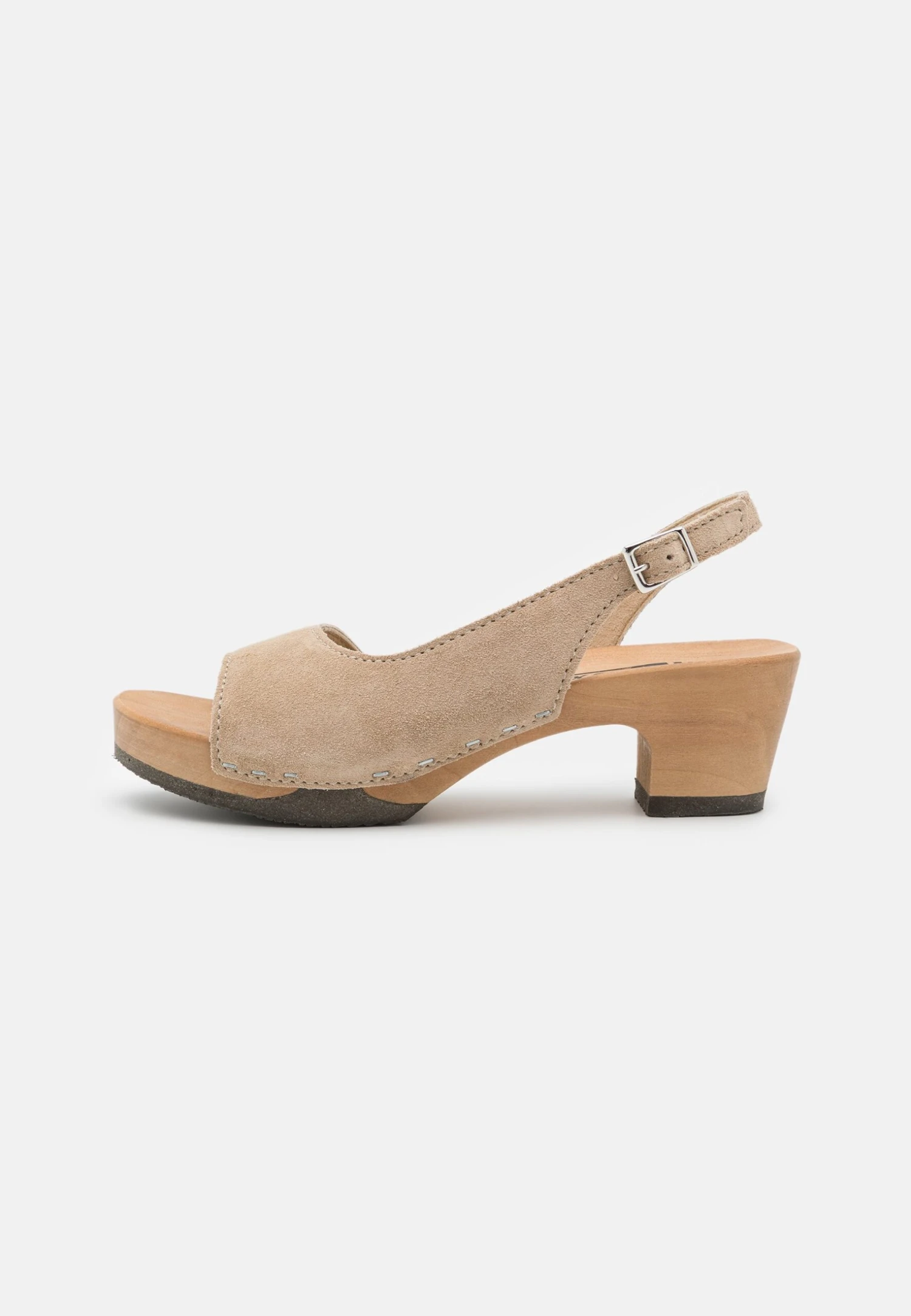 Konny - Clogs - Taupe 4 Konny - Clogs - Taupe - Image 2
