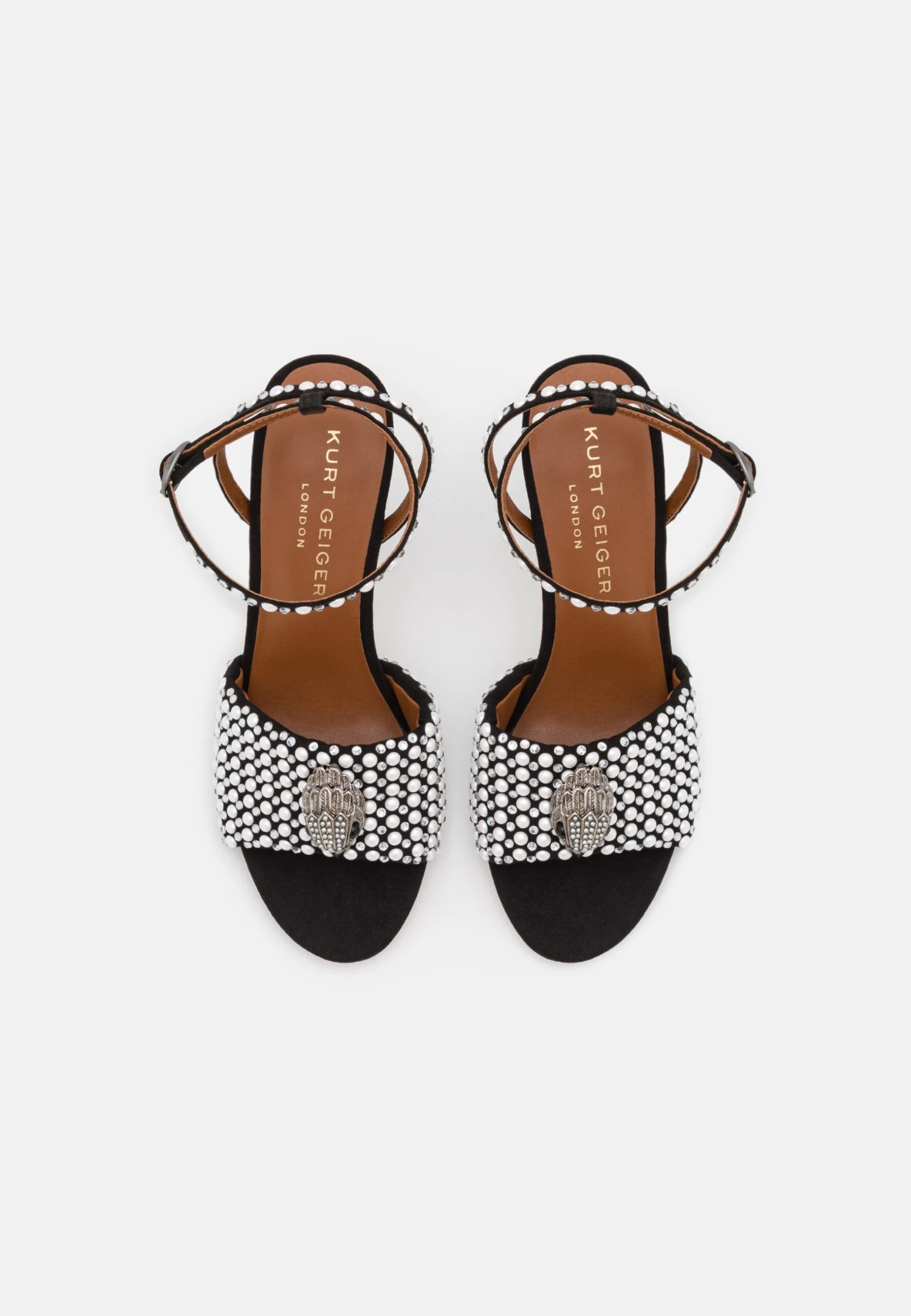 Kurt Geiger London Kensington - Sandals - Black/White 8 Kurt Geiger London Kensington - Sandals - Black/White - Image 6