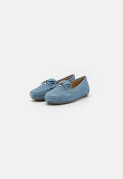 MICHAEL Michael Kors Juliette Moc - Slip-Ons - Dyed Denim -Affordable Shoe Store 3f71cbac581c4d7fab78f002033c260c