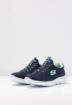 Summits Wide Fit - Trainers - Navy/Aqua -Affordable Shoe Store 4152bd051206467b8029b80c82a611d1