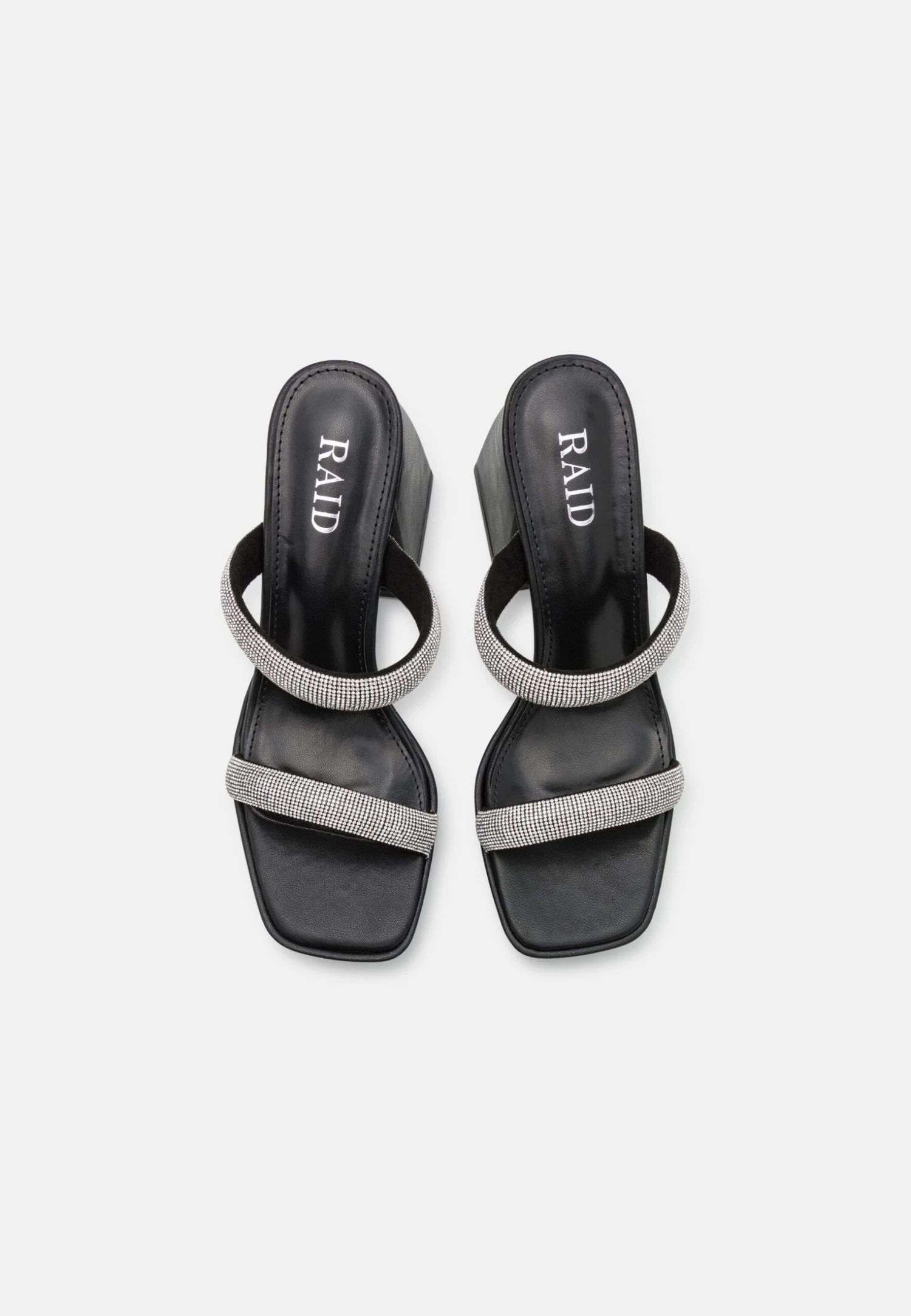 Raid Aiman - Heeled Mules - Black 8 Raid Aiman - Heeled Mules - Black - Image 6