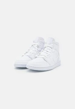 Wmns Air Jordan 1 Mid 365 - High-Top Trainers - White -Affordable Shoe Store 485e44e368204b98be196914173ff650