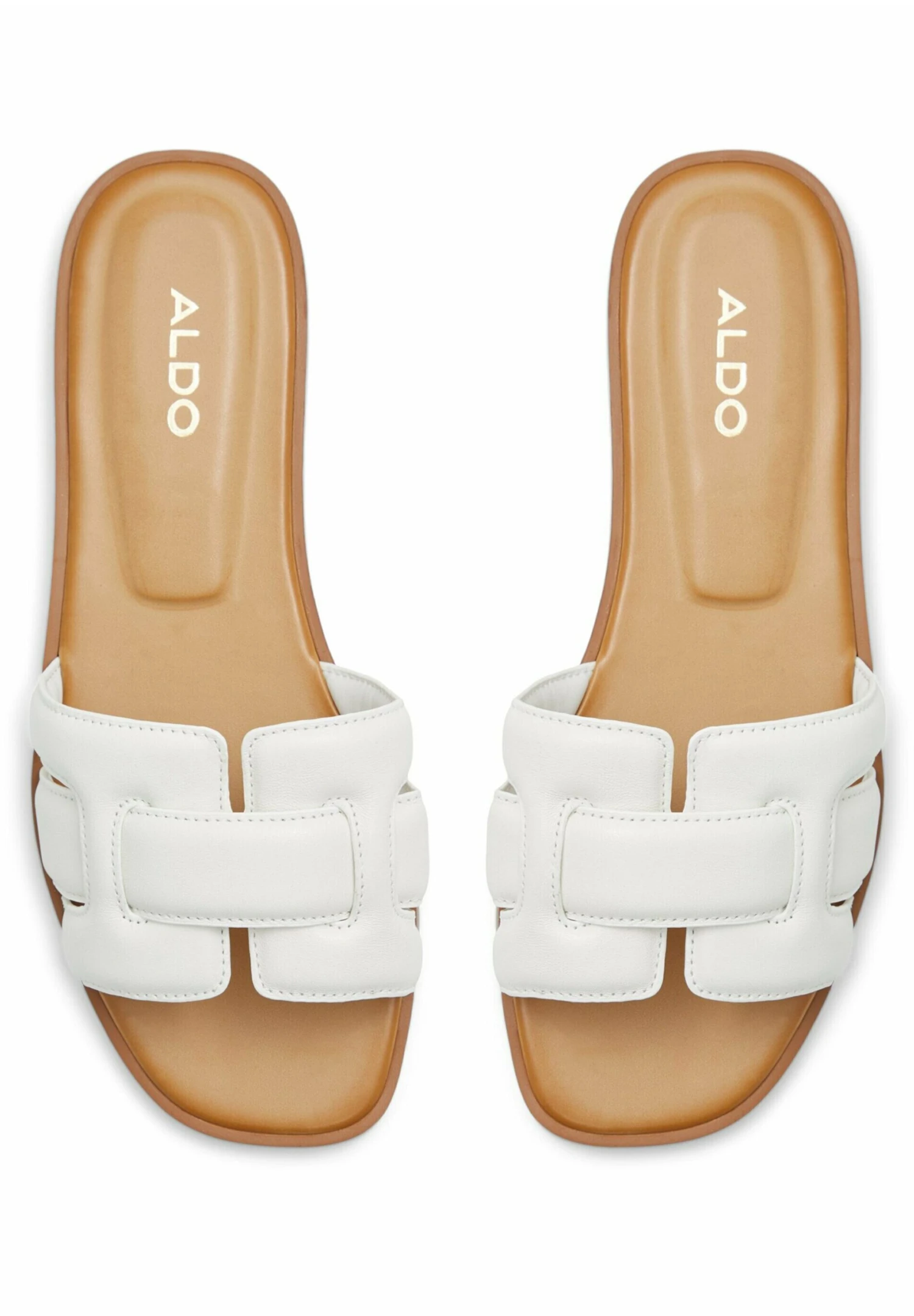 Aldo Slide Elenaa - Mules - White 6 Aldo Slide Elenaa - Mules - White - Image 4