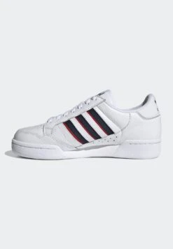 Adidas Originals Continental 80 Stripes Unisex - Trainers - Footwear White/Collegiate Navy/Vivid Red -Affordable Shoe Store 4ba17a66b7b94c03ba251ffa2ee63025