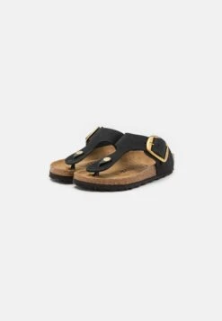 Birkenstock Gizeh Big Buckle Narrow - Mules - Black -Affordable Shoe Store 4d762dbe74944cc1bf61950b85ec5b71