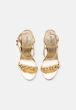 MICHAEL Michael Kors Asha- High Heeled Sandals - Pale Gold -Affordable Shoe Store 5051884e2c044cd0b3fb23f46ce6c0c4
