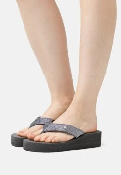ESPRIT Heeled Mules - Gunmetal