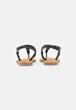 Tamaris T-Bar Sandals - Black -Affordable Shoe Store 52bd6f4f9fdb4ed78be32ac2258aadf8