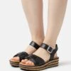 Gabor Platform Sandals - Schwarz 2 Gabor Platform Sandals - Schwarz -Affordable Shoe Store 574f0a66ef4a4bf1aa419753157a2e8a
