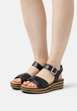 Gabor Platform Sandals - Schwarz