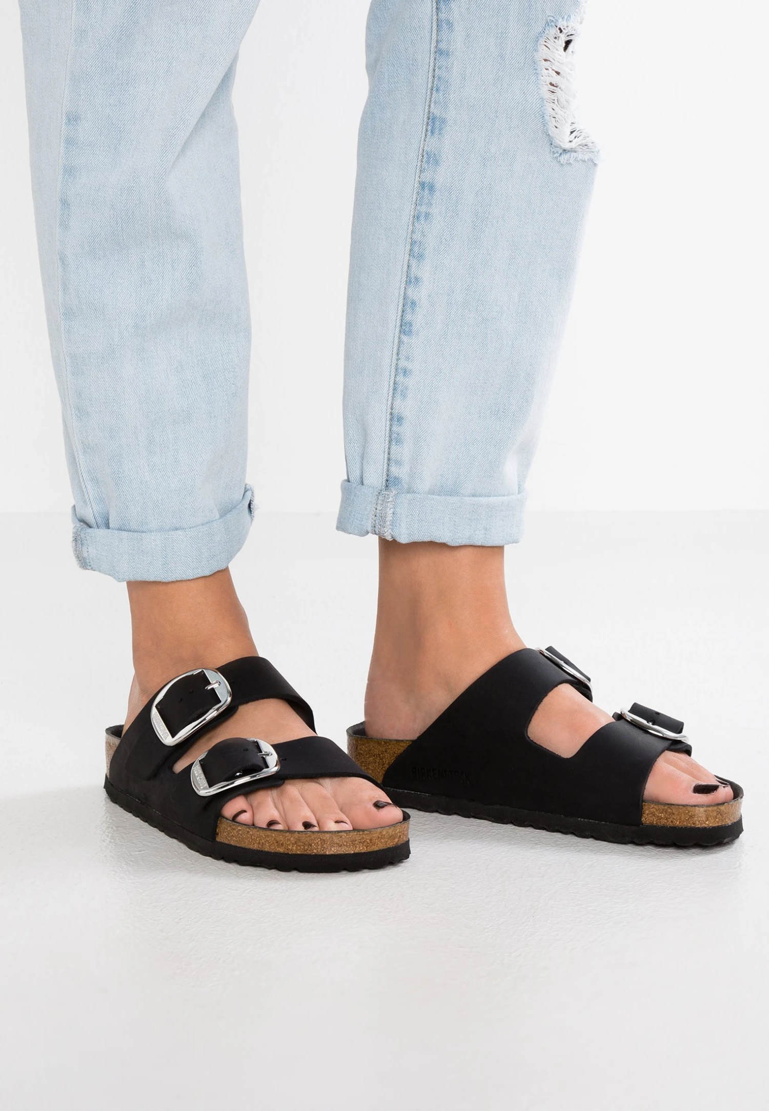 Birkenstock Arizona Big Buckle - Mules - Black 3 Birkenstock Arizona Big Buckle - Mules - Black