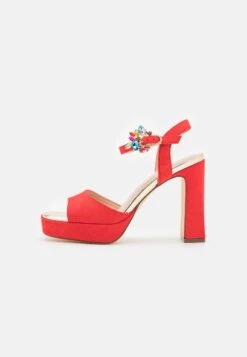 Menbur High Heeled Sandals - Rot -Affordable Shoe Store 591e8a3719224ecf9bc95367c6e63dbc