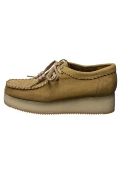 Clarks Originals Wallacraft Lo - Moccasins - Tan Embroidery