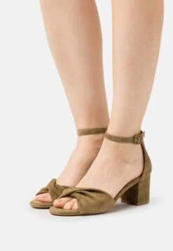 Anna Field Leather - Sandals - Khaki