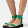 Even&Odd Sandals - Green -Affordable Shoe Store 6193f9c68ff14d2584dba8140c1cfada
