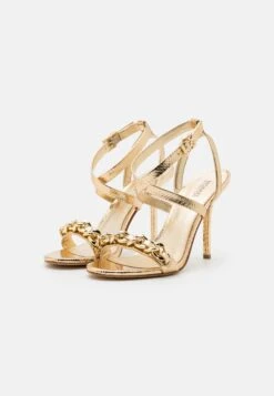 MICHAEL Michael Kors Asha- High Heeled Sandals - Pale Gold -Affordable Shoe Store 6408553b47324d0085a7dee909e8c5cc