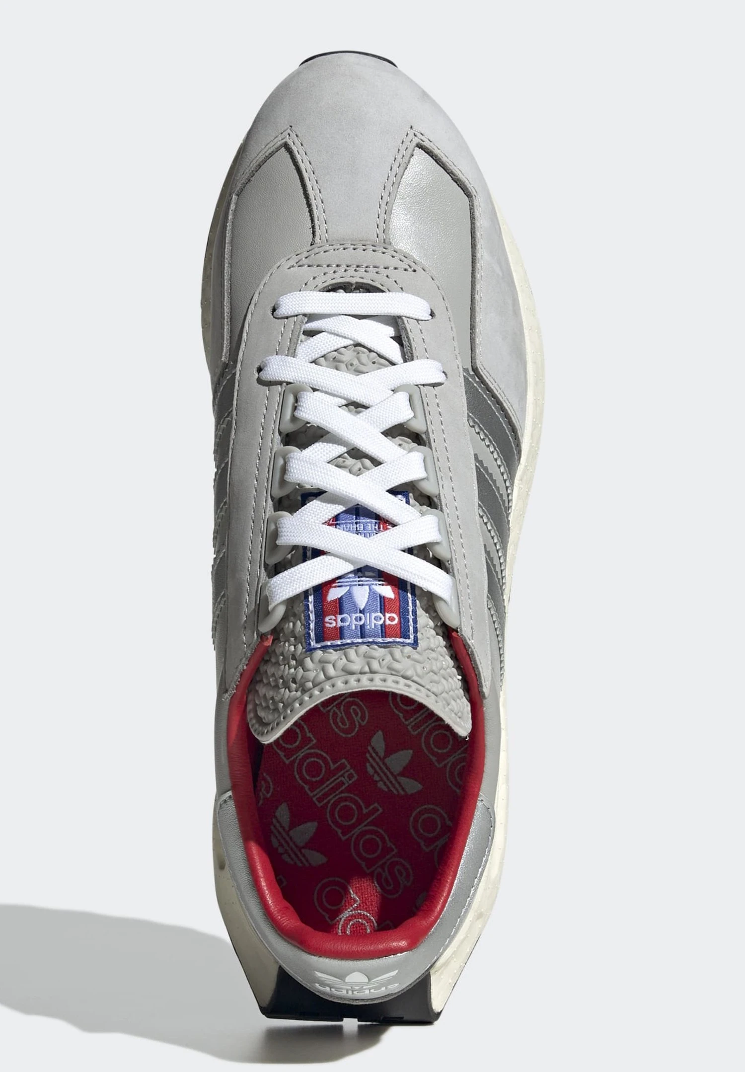 Adidas Originals Retropy E5 Unisex - Trainers - Grey Two/Matte Silver/Better Scarlet 5 Adidas Originals Retropy E5 Unisex - Trainers - Grey Two/Matte Silver/Better Scarlet - Image 3