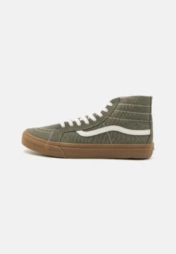 Vans Sk8 Hi 38 Decon Unisex - High-Top Trainers - Salt Wash/Dark Olive