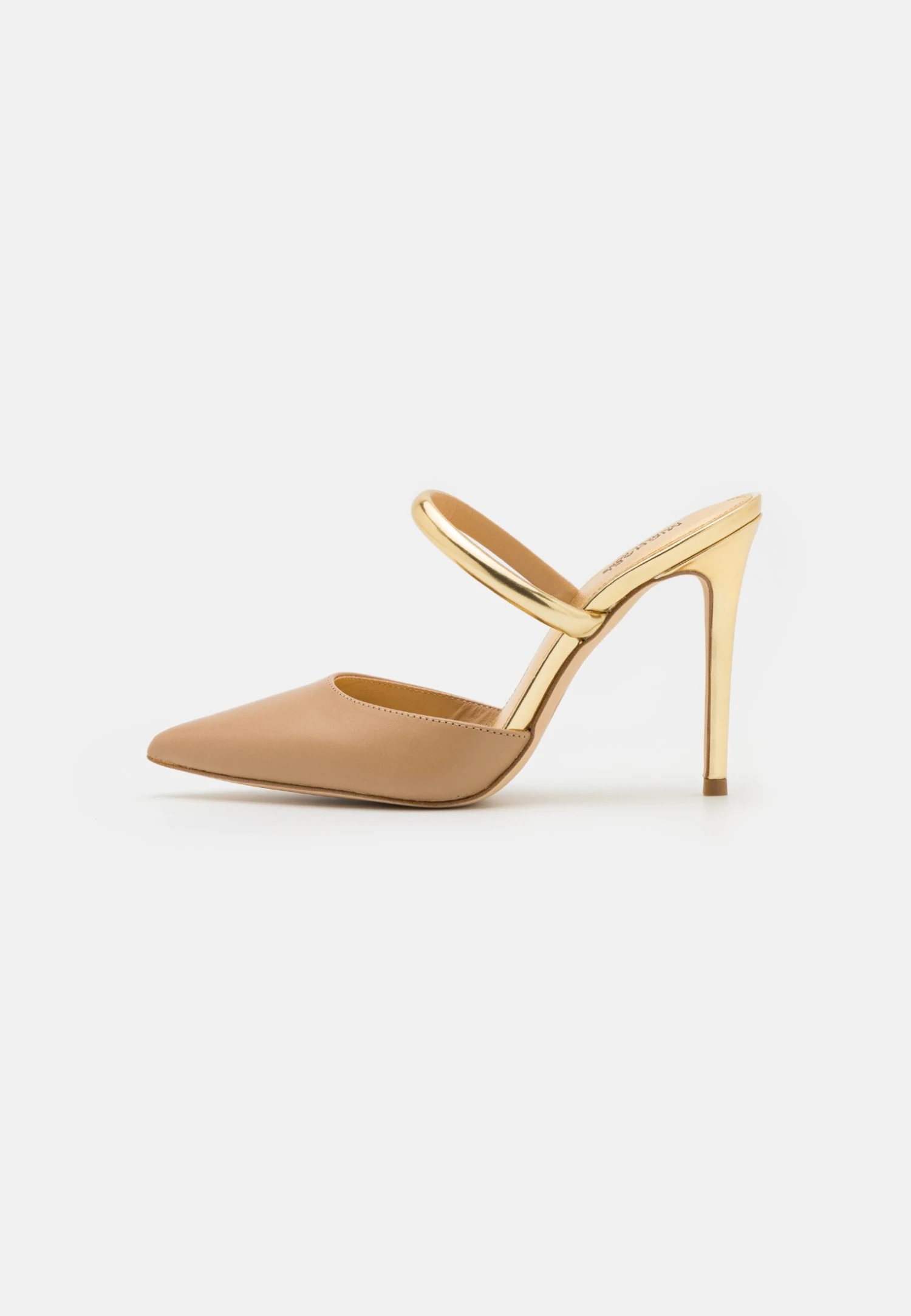 MICHAEL Michael Kors Jessa Mule- Heeled Mules - Camel 4 MICHAEL Michael Kors Jessa Mule- Heeled Mules - Camel - Image 2