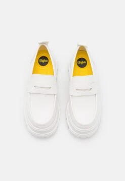 Buffalo Aspha Loafer - Slip-Ons - White -Affordable Shoe Store 6e1dc3c5a0c34dce98e59743e32f8c61