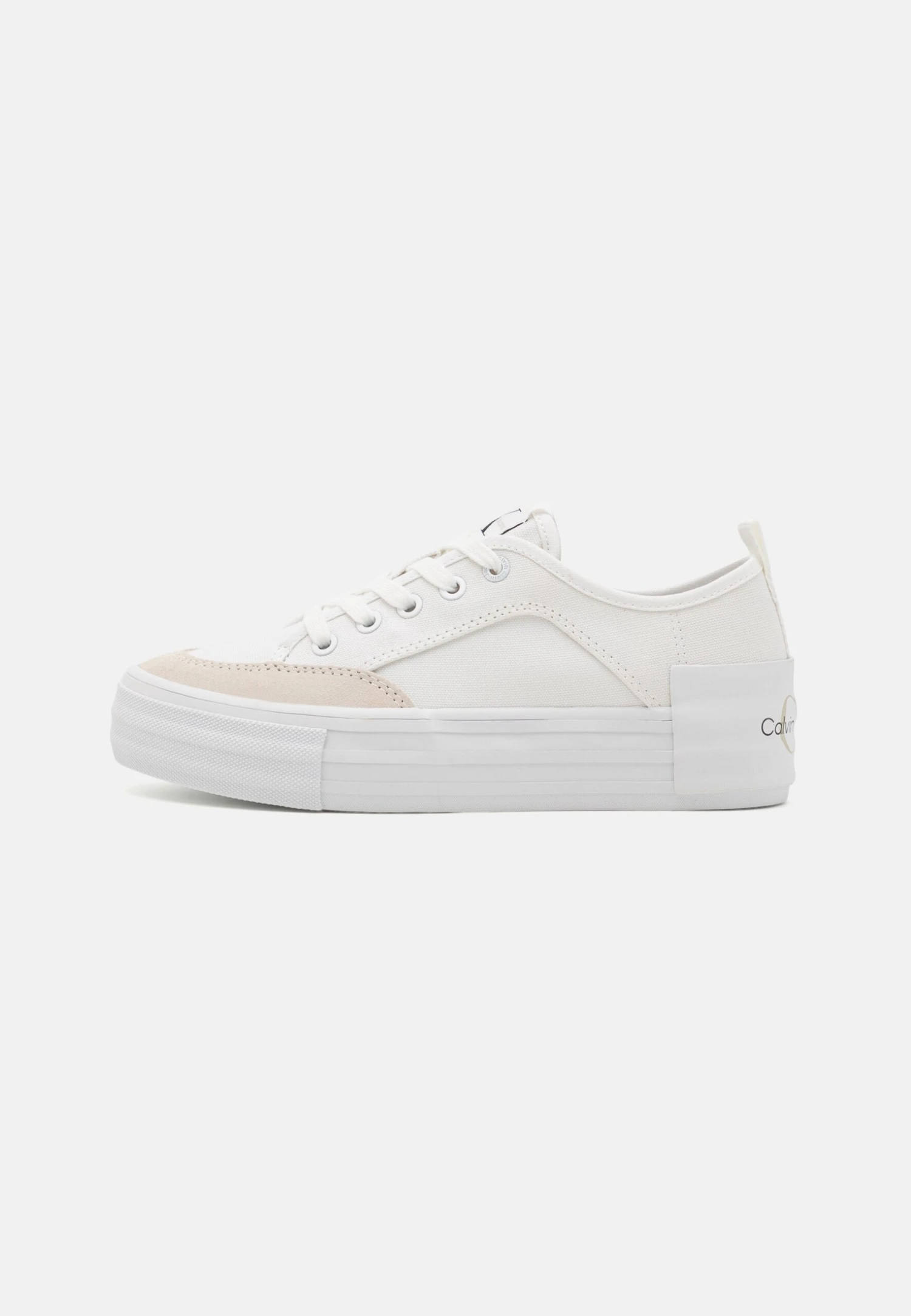 Calvin Klein Jeans Vulc Flatform Bold Irreg Lines - Trainers - White/Ancient White 4 Calvin Klein Jeans Vulc Flatform Bold Irreg Lines - Trainers - White/Ancient White - Image 2