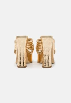 MICHAEL Michael Kors Portia Platform- Heeled Mules - Pale Gold 12 MICHAEL Michael Kors Portia Platform- Heeled Mules - Pale Gold -Affordable Shoe Store 74f72d334c4545aa96d0b7fc0a0d437b