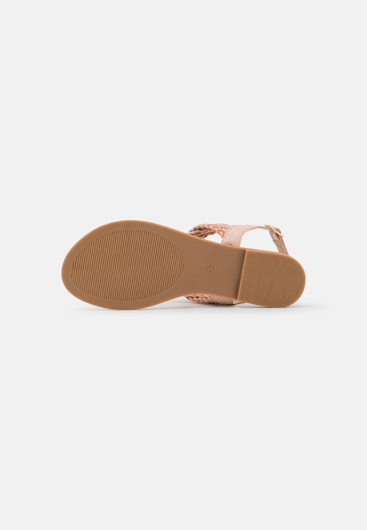 Anna Field T-Bar Sandals - Rose Gold-Coloured 7 Anna Field T-Bar Sandals - Rose Gold-Coloured - Image 5