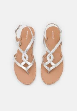 Anna Field T-Bar Sandals - Silver -Affordable Shoe Store 7e08f08a217b47ef9e755591dcff664a