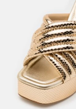 MICHAEL Michael Kors Portia Platform- Heeled Mules - Pale Gold 15 MICHAEL Michael Kors Portia Platform- Heeled Mules - Pale Gold -Affordable Shoe Store 8b0ec7fc762d4b1591b897822e00a864