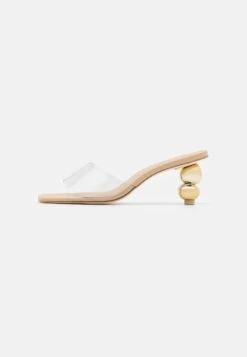 Cult Gaia Gigi- Heeled Mules - Clear 10 Cult Gaia Gigi- Heeled Mules - Clear -Affordable Shoe Store 8d143910b14547949666d2c56bcda468