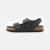 Birkenstock Milano Unisex - Sandals - Black -Affordable Shoe Store 9345215db5b44f6996306f504caf134a
